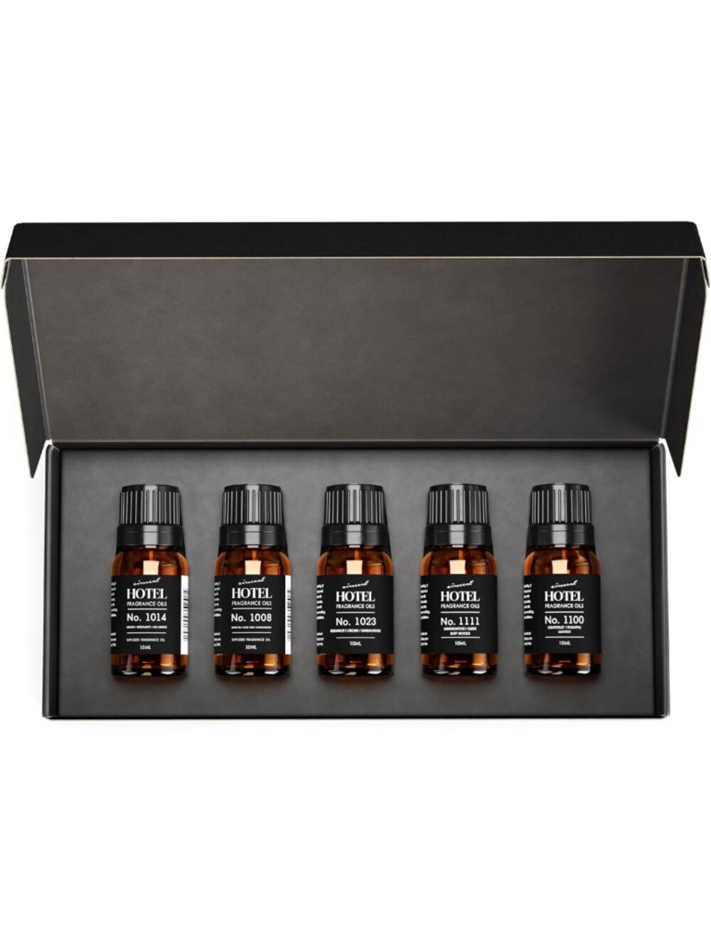 5 Pack Hotel Diffuser Oil Gift Set - Aromatherapy Essential Oils 10 mL
